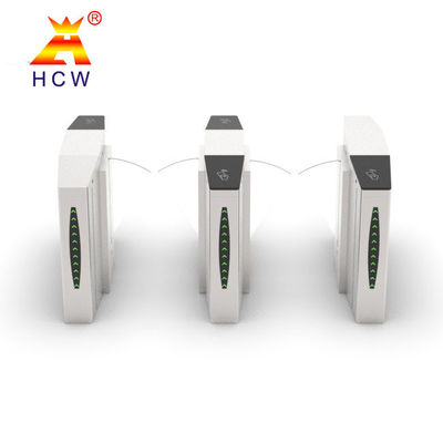 Smart RFID Card Retractable Flap Barrier Gym Turnstile Pedestrian Access Control