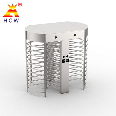 Station / Scenic / Hospital Half Height Turnstile One Way Manual Stainless Steel Turnstile