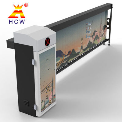 2.5m-4m Arm Length Traffic Advertising Barriers Gate ODM For Parking Lot