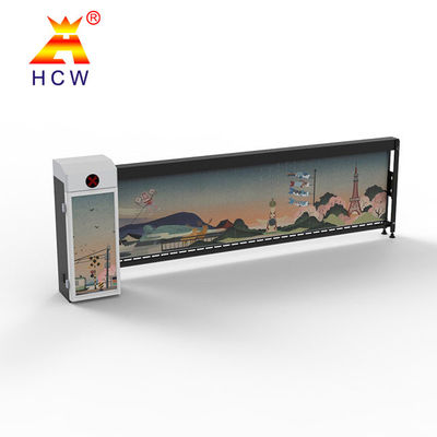 2.5m-4m Arm Length Traffic Advertising Barriers Gate ODM For Parking Lot