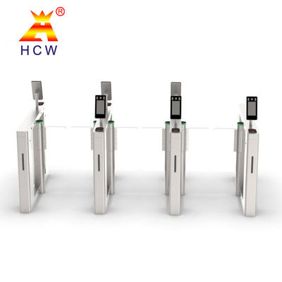 Automatic High Speed Turnstile Stainless Steel 304 Swing Gate For Train Station