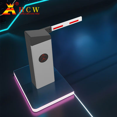 HCW Servo Motor Smart Traffic Barrier Gate , Automatic Boom Barrier Car Parking Lot