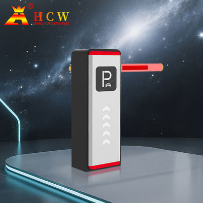HCW Electric Servo Motor Rfid Boom Barrier Gate For Automatic Parking System