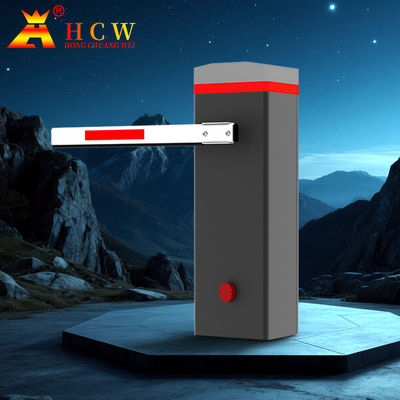 HCW Brushless Motor Car Parking Access Control Barrier Gate with Telescopic Arm and Remote Control