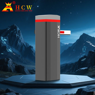 HCW Brushless Motor Car Parking Access Control Barrier Gate with Telescopic Arm and Remote Control