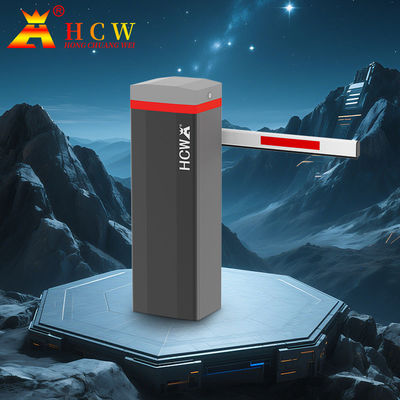 HCW Brushless Motor Car Parking Access Control Barrier Gate with Telescopic Arm and Remote Control