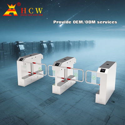 Office Building Access Control System Swing Gate Turnstile For Staff Passage