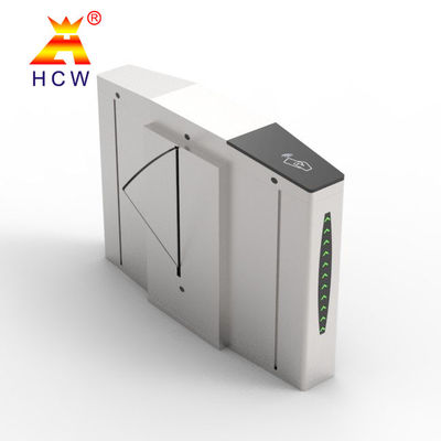 Smart RFID Card Retractable Flap Barrier Gym Turnstile Pedestrian Access Control