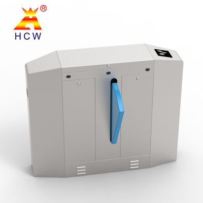 Outdoor Retractable Flap Barrier Turnstile Stainless Steel 40 Persons / Min