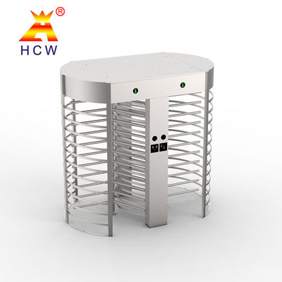 Station / Scenic / Hospital Half Height Turnstile One Way Manual Stainless Steel Turnstile