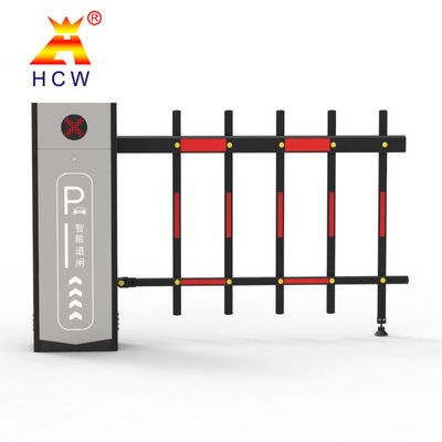 160W Fence arm electric vehicle barrier gate 60kg with LED Light