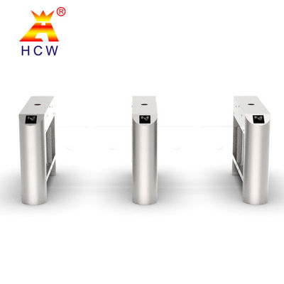 Bidirectional 304 Stainless Steel Turnstile Swipe Card Access Control Gate
