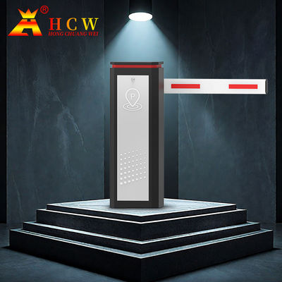 HCW Otomatis Boom Barrier Gate 24v DC Brushless Motor Sistem Smart Barrier Gate