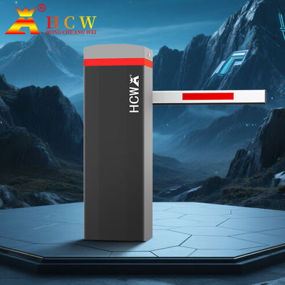 HCW Brushless Motor Car Parking Access Control Barrier Gate with Telescopic Arm and Remote Control
