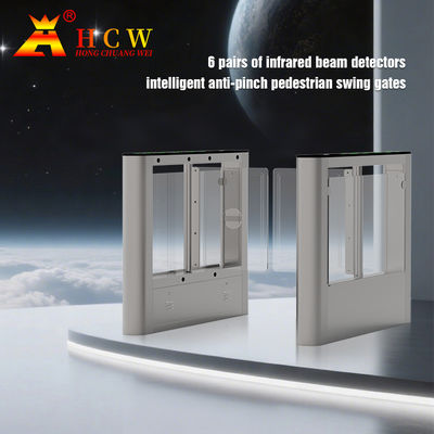 HCW CE Barrier Turnstile Gate 510mm Lebar Kontrol Akses Cerdas
