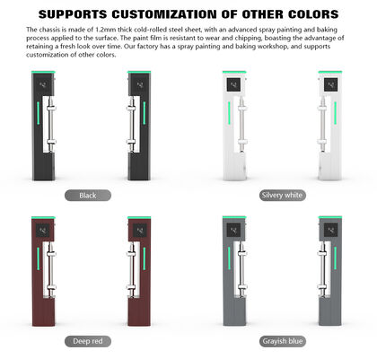 HCW 20-40 People/Minute Pedestrian Turnstile Gate and 20-40 People/Minute Throughput for Pedestrian Management