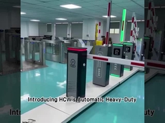 CW243 HCW Otomatis Boom Barrier Gate 24v DC Brushless Motor Barrier Gate System Smart Barrier