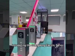 CW252 Gerbang Penghalang Boom Otomatis Peralatan Keamanan yang Dapat Ditarik Kembali Tempat parkir Bahan Baja