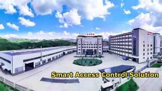 Kontrol Akses Pintu Putar Penghalang Ayun Cerdas